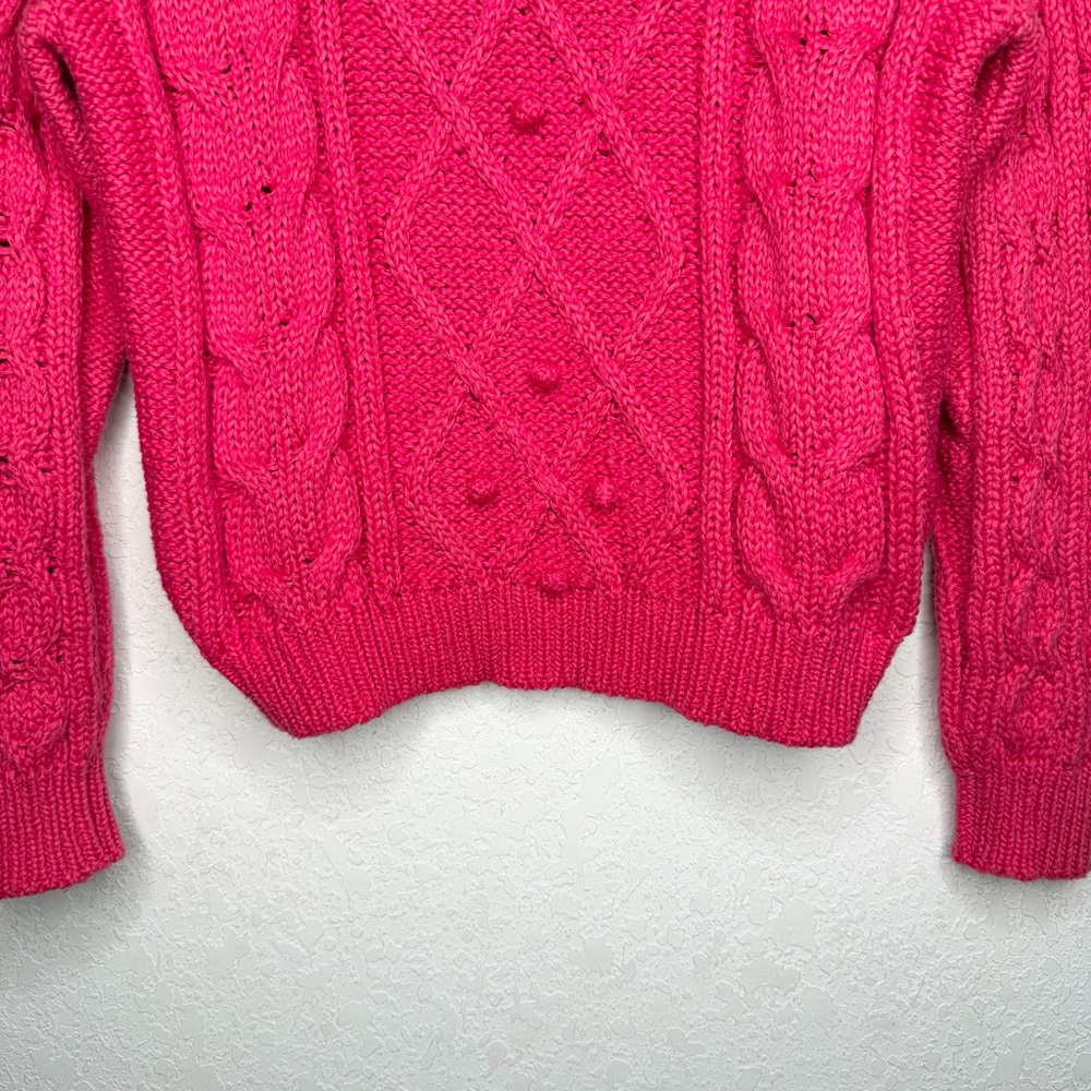 NEW MOTHER The Jumper Misfit Cable Knit Sweater - Picture 9 of 15